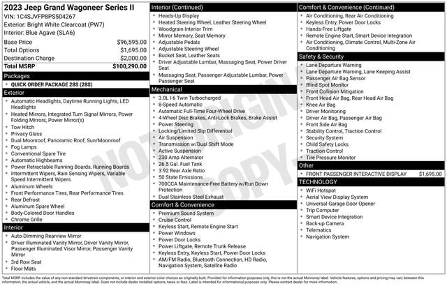 jeep grand wagoneer 2023 1C4SJVFP8PS504267 image jeep grand wagoneer 2023 1C4SJVFP8PS504267 image